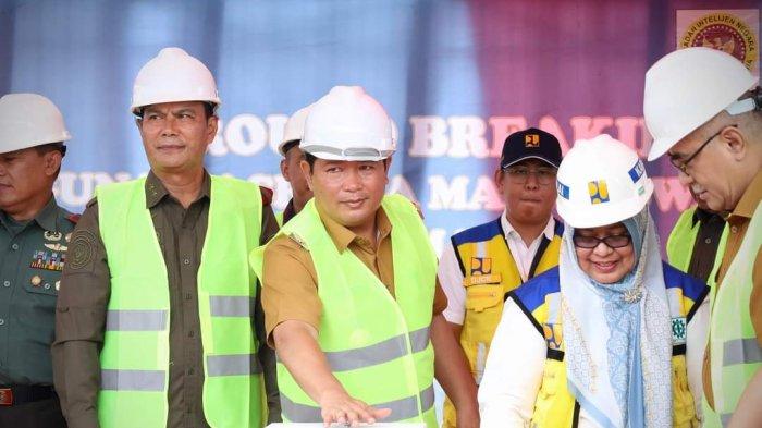 Launching Ground Breaking Pembangunan Asrama Mahasiswa Nusantara (AMN) Manado, Selasa (16/1/2024)