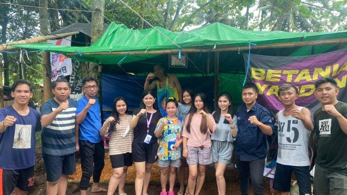 Pemuda GMIM Betania Makeret Timur, Manado, Sulawesi Utara, ikut Perkemahan Karya Pemuda Gereja (PKPG) GMIM 2023.