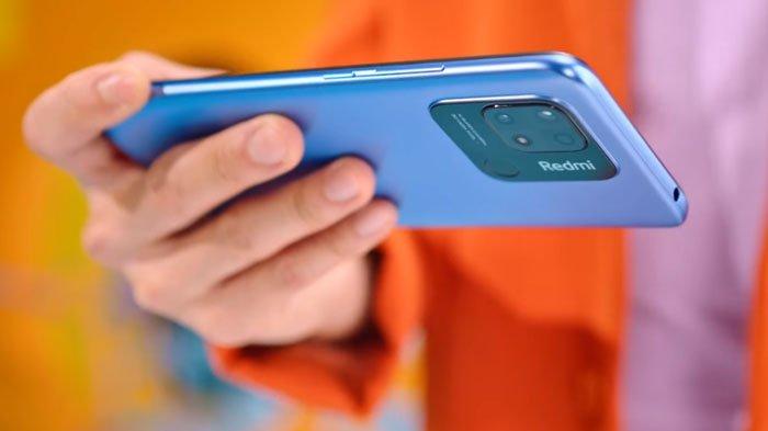 Redmi 10C varian warna Ocean Blue