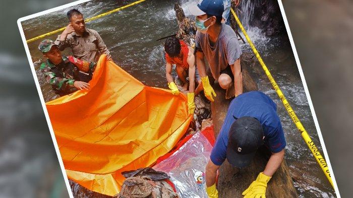 Penemuan Mayat di Tempat Wisata Air Terjun Tekaan Telu, Kota Tomohon, Sulawesi Utara, Selasa (24/9/2024).