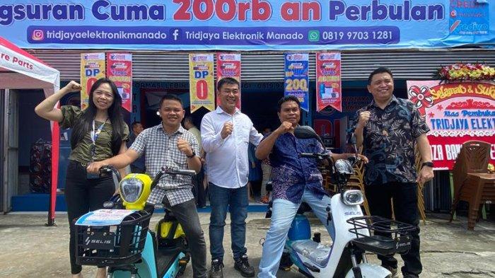 Peresmian Tridjaya Elektronik di Manado Sulawesi Utara