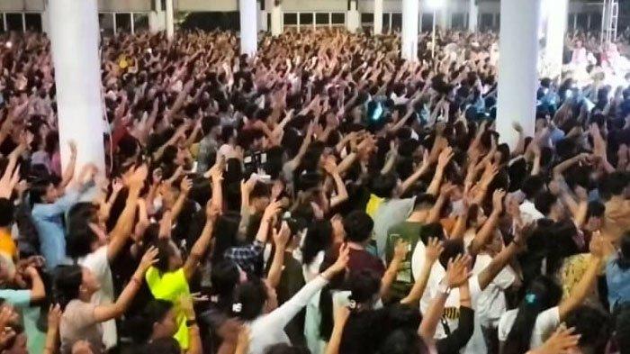 Perkemahan pemuda dan remaja se Sulawesi Utara yang digelar Gereja Pantekosta di Indonesia atau GPdI.