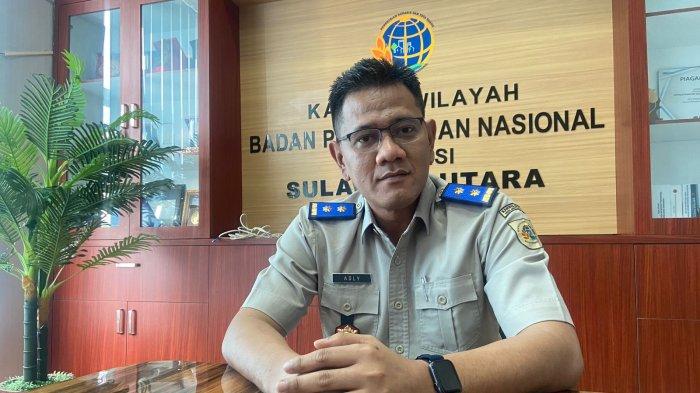 Plt. Kepala Kantor Wilayah Badan Pertanahan Nasional Provinsi Sulawesi Utara Adly SH