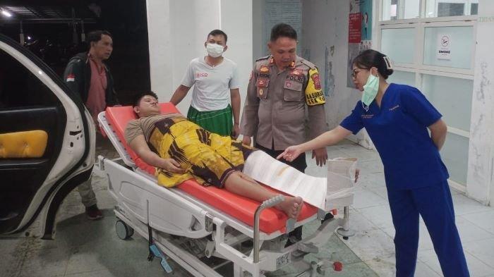 Polisi korban ditabrak di Bolmong