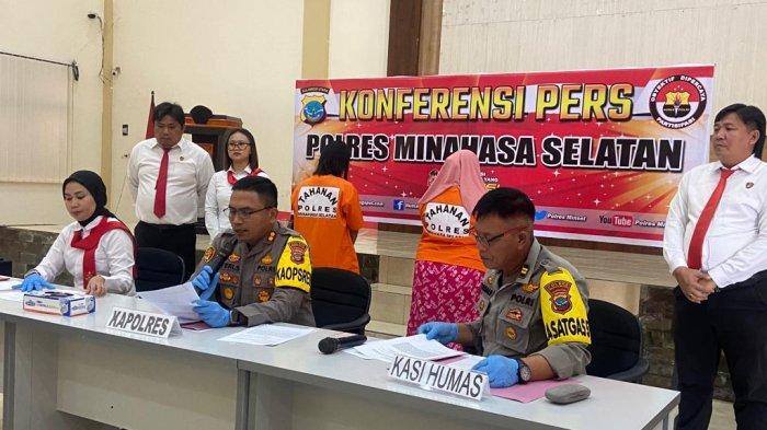Polres Minahasa Selatan (Minsel) mengungkap dua kasus dugaan tindak pidana perbankan dengan modus investasi bodong arisan lelang