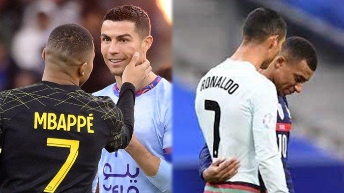Portugal vs Perancis. Kylian Mbappe - Cristiano Ronaldo