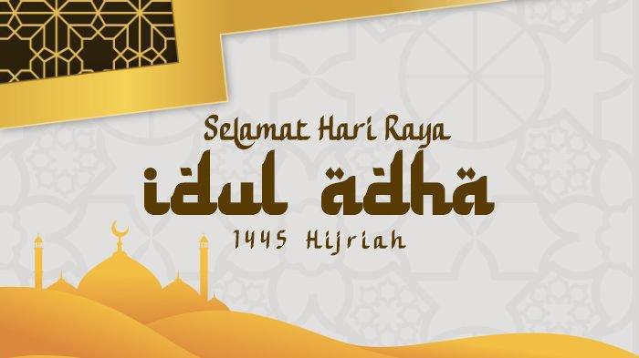 Poster Gambar Ucapan Idul Adha 2024/1445H