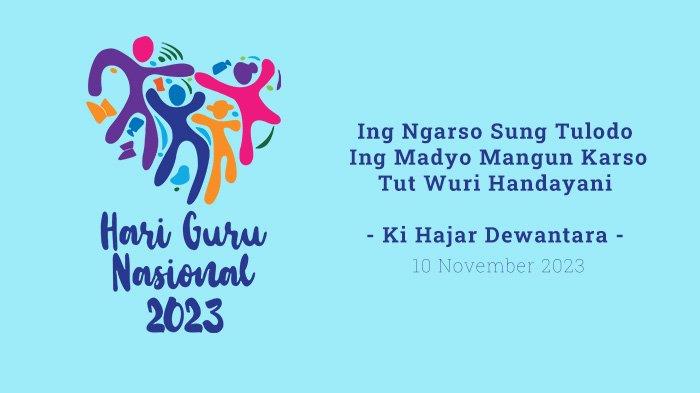 Poster Hari Guru Nasional (HGN) 2023.