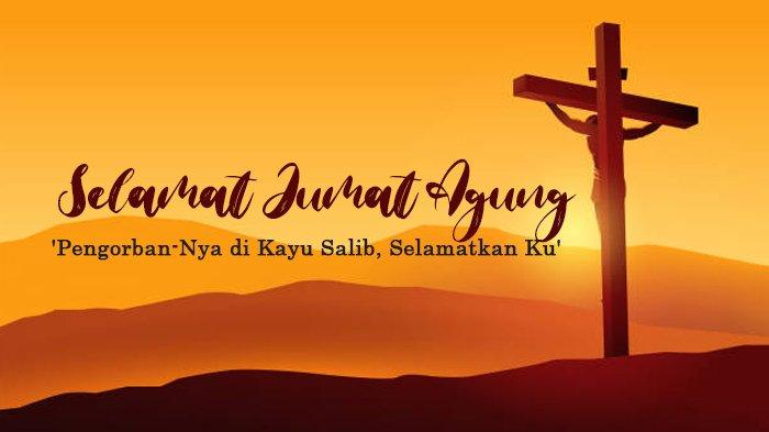 Poster Jumat Agung dan Paskah 2024