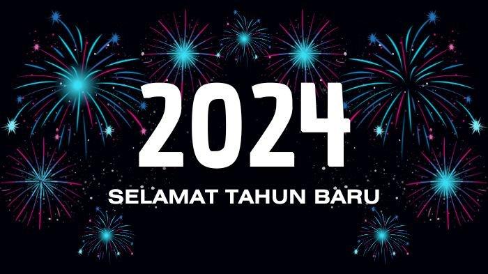Poster Selamat Tahun Baru 2024