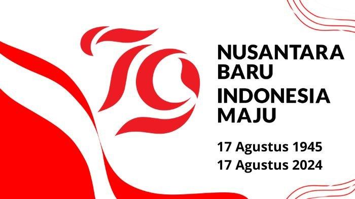 Poster Ucapan HUT RI ke 79 tahun, 17 Agustus 2024