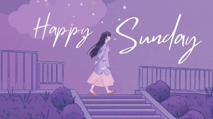 Poster Ucapan Selamat Hari Minggu