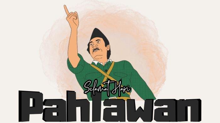Poster Ucapan Selamat Hari Pahlawan 2023 T