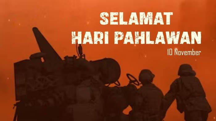 Poster Ucapan Selamat Hari Pahlawan 2023.