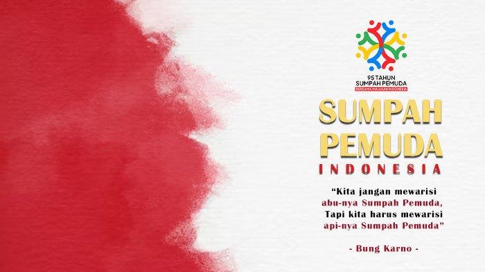 Poster Ucapan Selamat Hari Sumpah Pemuda 2023.