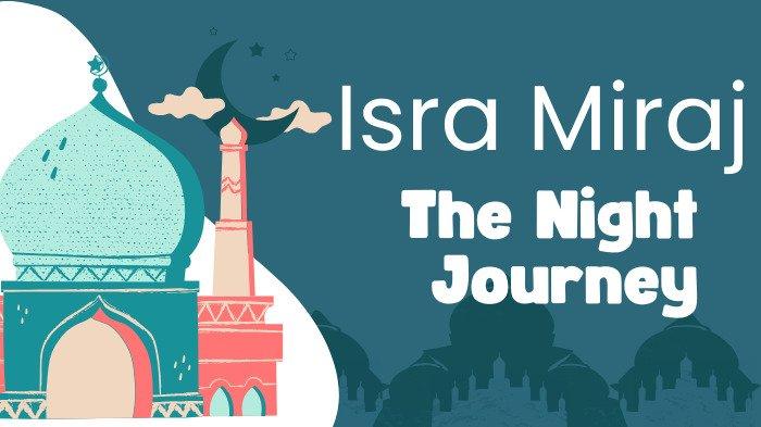 Poster Ucapan Selamat Isra Miraj 1445 H