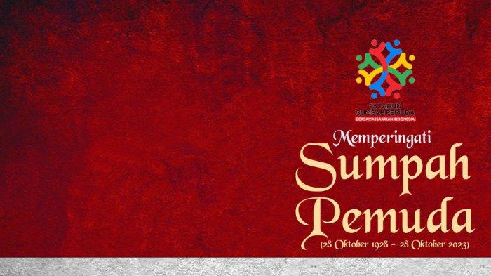 Poster ucapan Selamat Hari Sumpah Pemuda