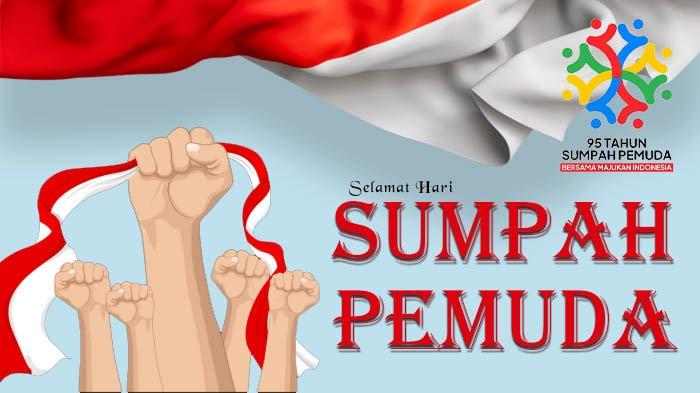 Poster ucapan Selamat Hari Sumpah Pemuda 2023.