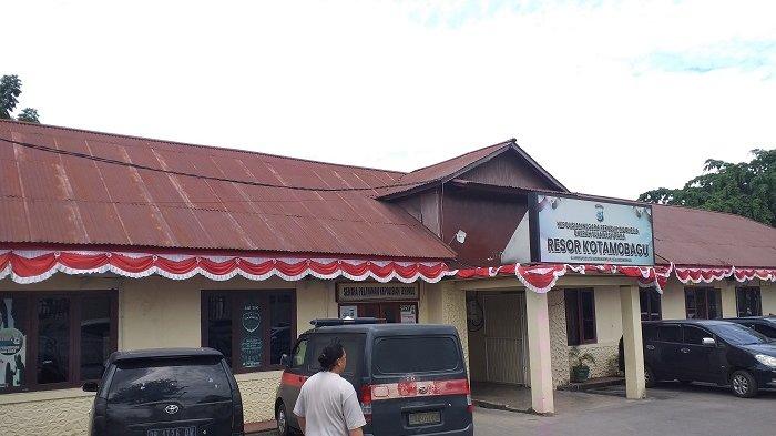 Potret Kantor Polres Kotamobagu, Sulawesi Utara (Sulut), Kamis, (25/7/2024)