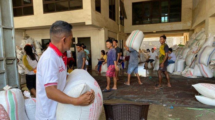 Potret salah satu gudang cengkih di Manado Sulawesi Utara, Jumat (19/7/2024).