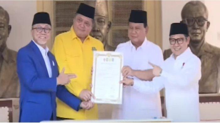 Prabowo Subianto Akui Terharu 4 Parpol Deklarasi Dukung Dirinya Jadi Capres 2023: Saya Rasa Terharu