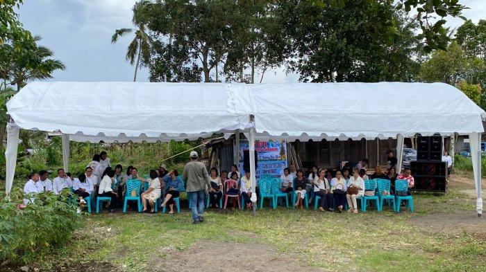 Suasana makam keluarga Sigar di Desa Tounelet, Langowan Barat, Minahasa, Sulawesi Utara, Minggu (29/12/2024).