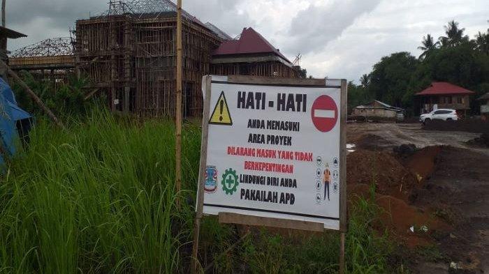 Proyek Kantor DPRD Manado di Jalan Ring Road GPI