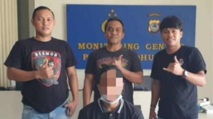 PENCURI MOTOR - Seorang pria berinisial DNR (25), warga Kelurahan Rawasari, Kecamatan Cempaka Putih, Jakarta Selatan diamankan Tim Delta Resmob Polresta Manado. Ia menjual motor tukang ojek online di Gorontalo.