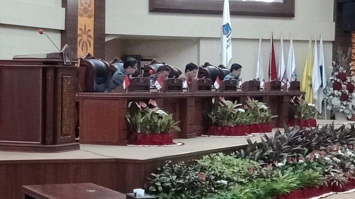 Rapat Paripurna Pembahasan 3 Ranperda Inisiatif DPRD Sulut, Jumat (14/6/2024)