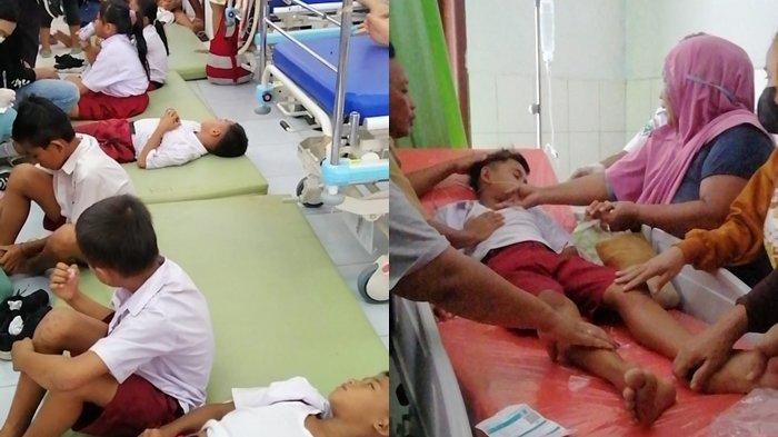 Ratusan siswa di Bolmong Sulawesi Utara alami keracunan, Senin (23/10/2023)