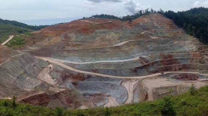 Salah satu tambang emas di Sulawesi Utara