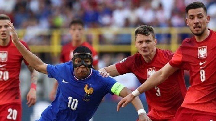 Skor Akhir Prancis vs Polandia 1-1. Mbappe dan Lewandowski Cetak Gol Perdana di Euro 2024.