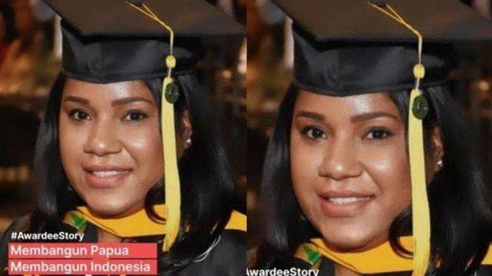Sosok wanita Papua kerja sebagai lurah ((Instagram))