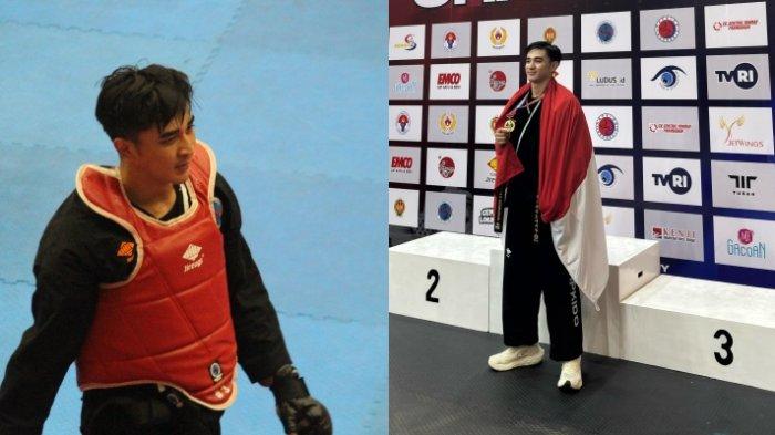 ATLET HAPKIDO - Andreas Waturandang satu di antara atlet Hapkido asal Kabupaten Minahasa Utara, Sulawesi Utara, yang menyumbangkan medali emas untuk Indonesia di South East Asia Hapkido Championship 2025 di Yogyakarta 14-15 Juni 2025. Ia merupakan anggota Tim Tarsius Polres Bitung.