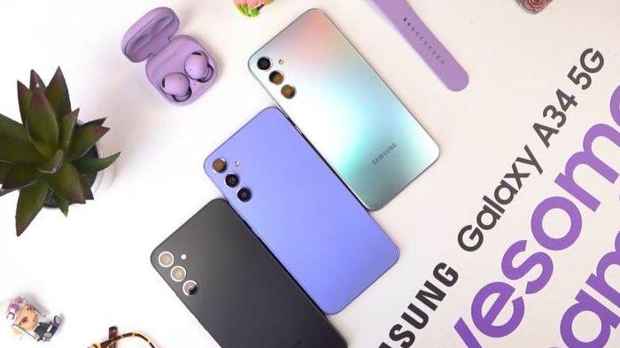 Spesifikasi dan harga hp Samsung Galaxy A14 5G dan Galaxy A34 5G Enterprise Edition.