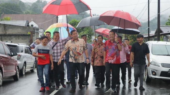 Dampingi Steven Kandouw, Caroll Senduk Hadiri Ibadah Syukur HUT Ke-1 Wilayah Tomohon Dua Sulawesi Utara