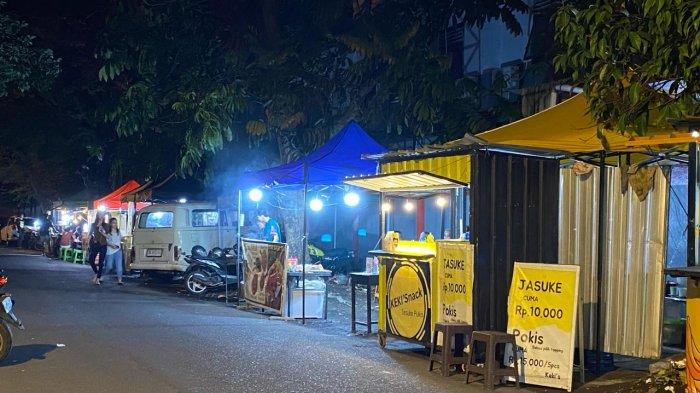 Street Food Flamboyan di Sario, Kota Manado, Sulut.