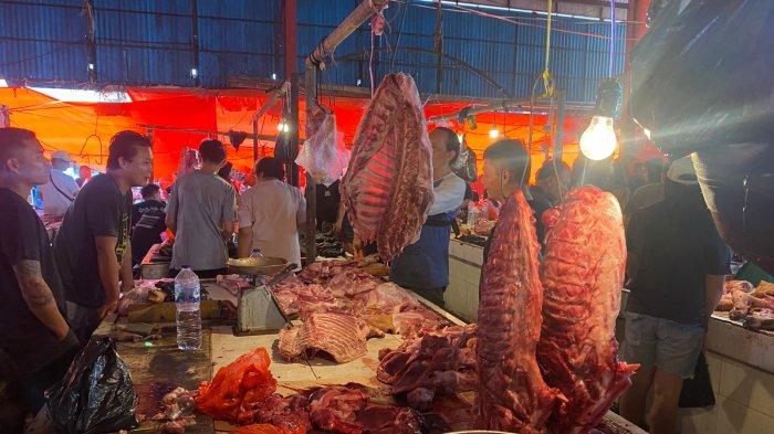 Suasana di Pasar Beriman Tomohon, Sulawesi Utara, Selasa (31/12/2024).