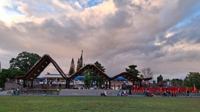 Taman God Bless Minahasa, Sulawesi Utara, Sabtu (30/3/2024).