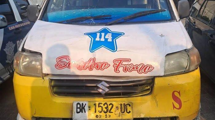 Terjadi kecelakaan maut di Desa Pagar Jati, Kecamatan Lubuk Pakam, Kabupaten Deli Serdang, Sumatera Utara pada Kamis (19/10/2023).