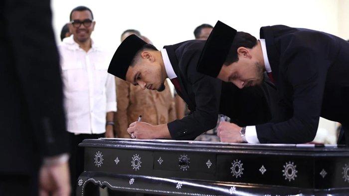 Thom Haye dan Ragnar Oratmangoen Resmi jadi WNI, Timnas Ketambahan Dua Pemain Naturalisasi