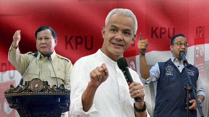 Tiga Paslon Diprediksi Ikut Pilpres 2024, Dua Pasang Capres-Cawapres Diusung Kubu Pemerintah. Kandidat Capres 2024 Prabowo Subianto, Ganjar Pranowo dan Anies Baswedan.