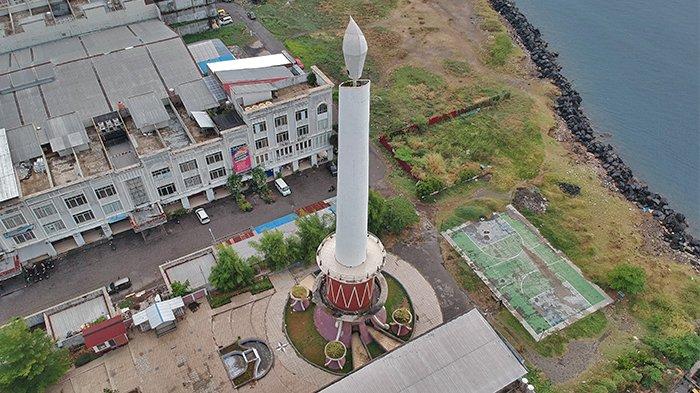 Tugu Lilin Manado Sulawesi Utara. Foto Jumat 3 November 2023.