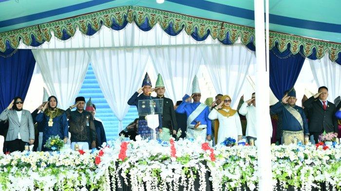 Upacara Peringatan HUT ke-15 Boltim Sulawesi Utara