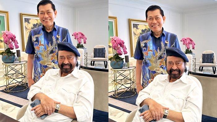 Victor Mailangkay dan Ketum Nasdem Surya Paloh.