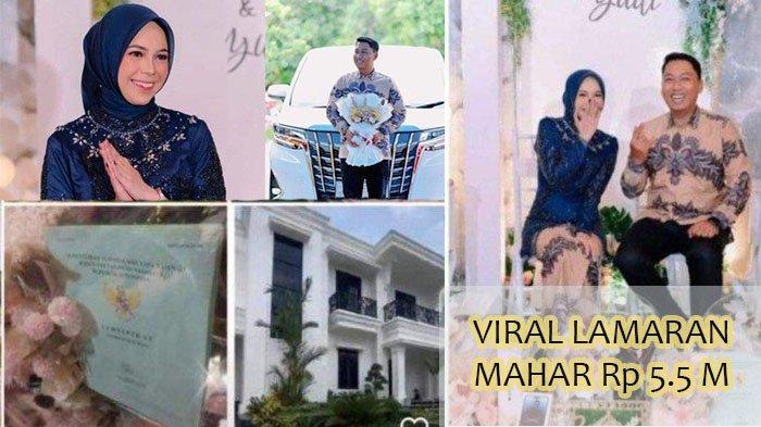 Viral lamaran pernikahan dengan mahar Rp 5.5 Miliar. Terungkap awal pertemuan pasangan ini.