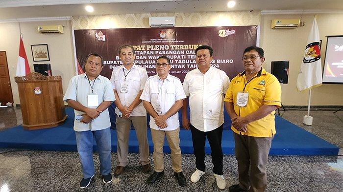 Wakil Bupati Terpilih Heronimu Makainas menyampaikan terima kasih kepada masyarakat Sitaro.