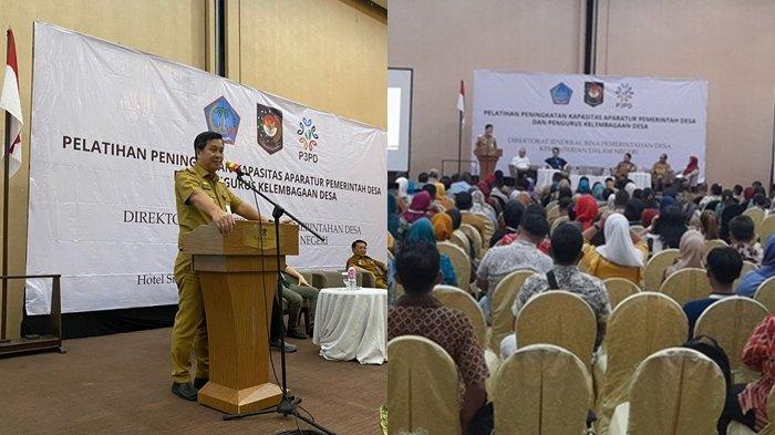 Wakil Gubernur Sulawesi Utara Steven Kandouw hadir dalam pelatihan P3PD dari Kemendagri gelombang 12 hari ini, Senin (30/10/2023).