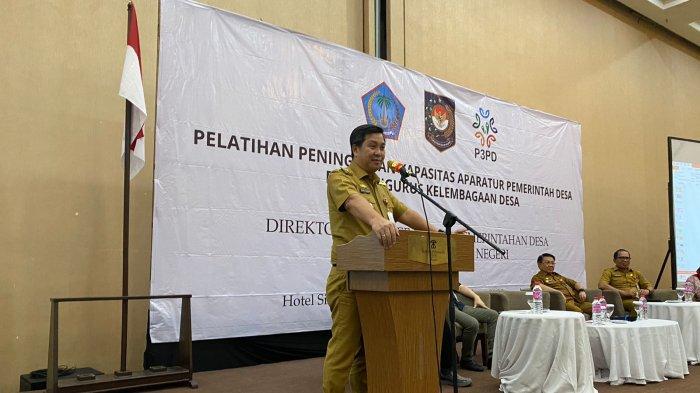 Wakil Gubernur Sulawesi Utara Steven Kandouw hadir dalam pelatihan P3PD dari Kemendagri gelombang 12 hari ini, Senin (30/10/2023).
