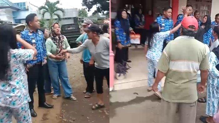 DEMO - Puluhan Warga Desa Pangian Barat Melakukan Aksi Demonstrasi di Depan Kantor Kecamatan Passi Timur, Bolmong. Tuntut Kepala Desa Pangian Barat agar Dicopot/Diberhentikan.